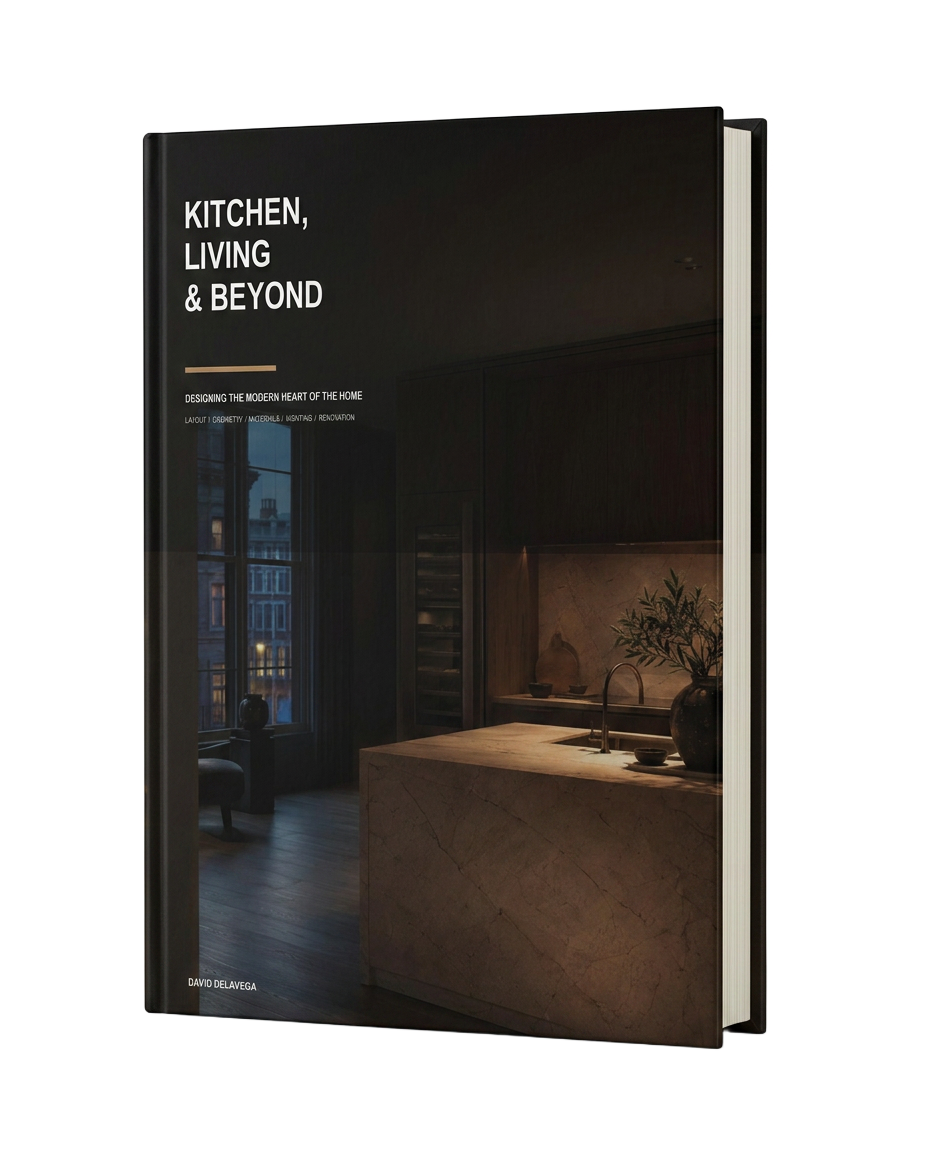 Kitchen, Living & Beyond — designing the modern heart of the home by David Delavega
