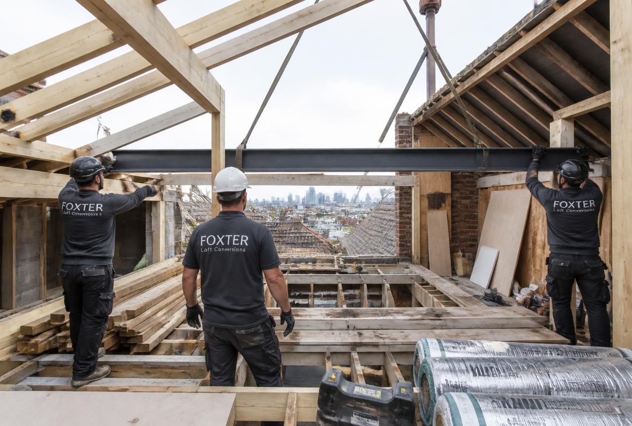 Islington Steel Frame Loft — On Site completed loft conversions