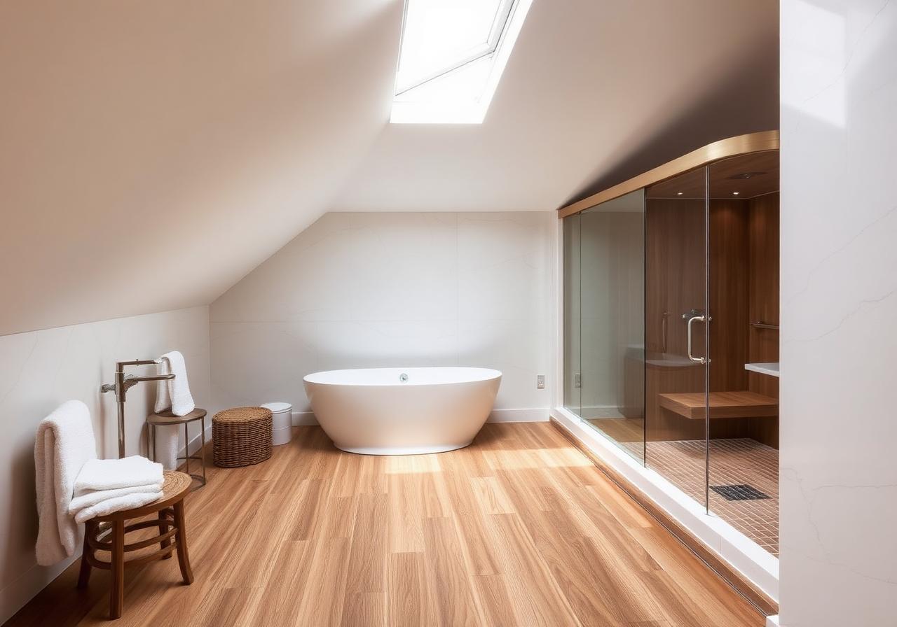 Islington Loft Spa Ensuite completed bathroom renovations