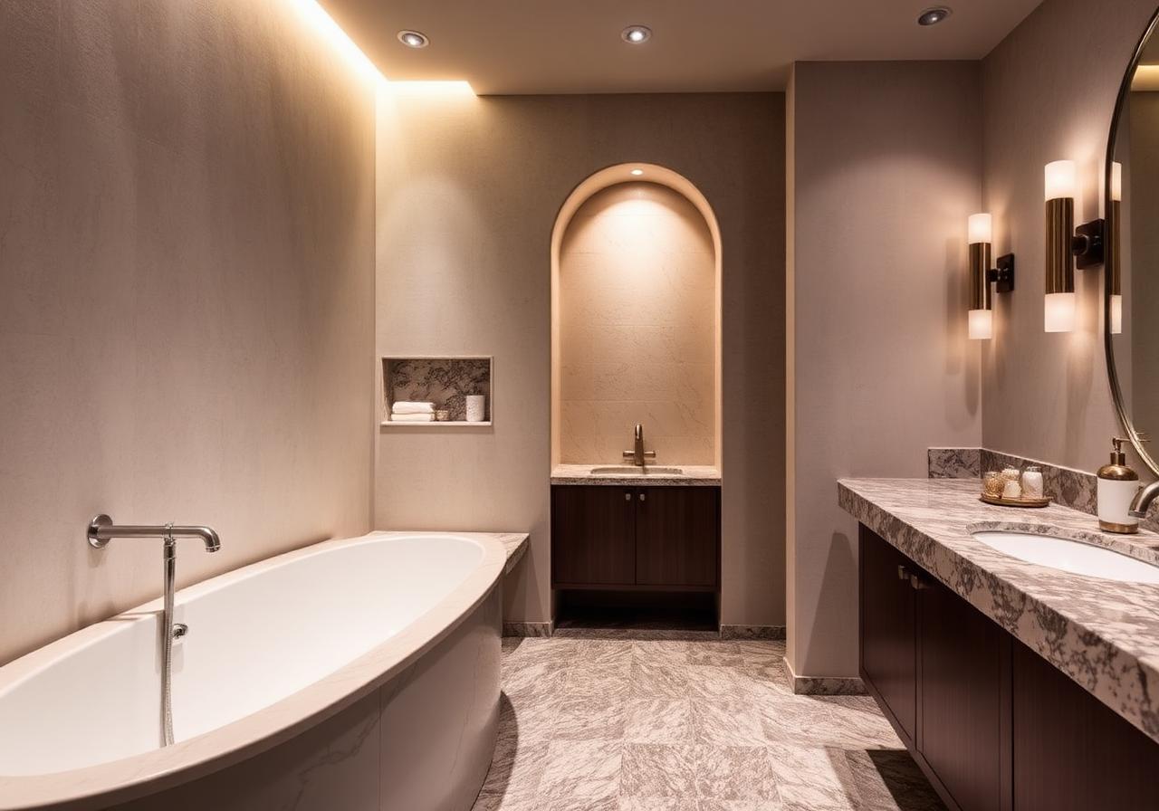 Fulham Terrazzo Basement Spa completed bathroom renovations