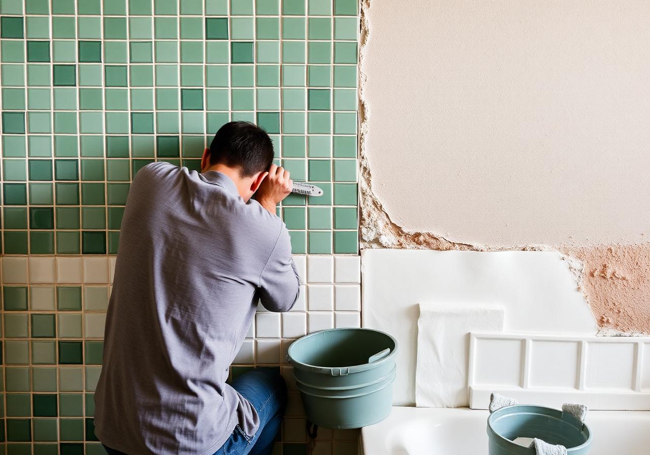 Dulwich Zellige Guest Bathroom — Tiler — stone and tiling works