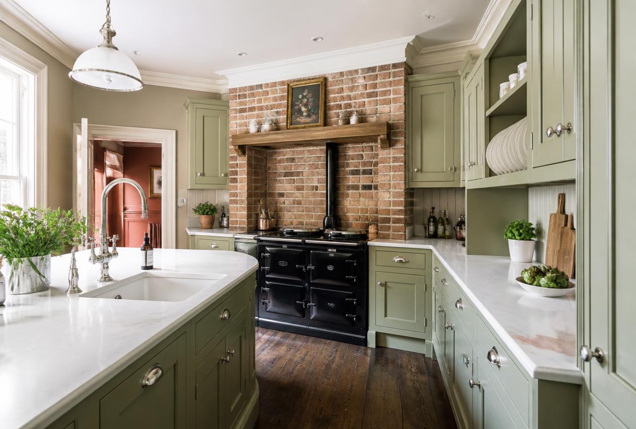 Highgate Period Shaker Kitchen completed kitchen renovations
