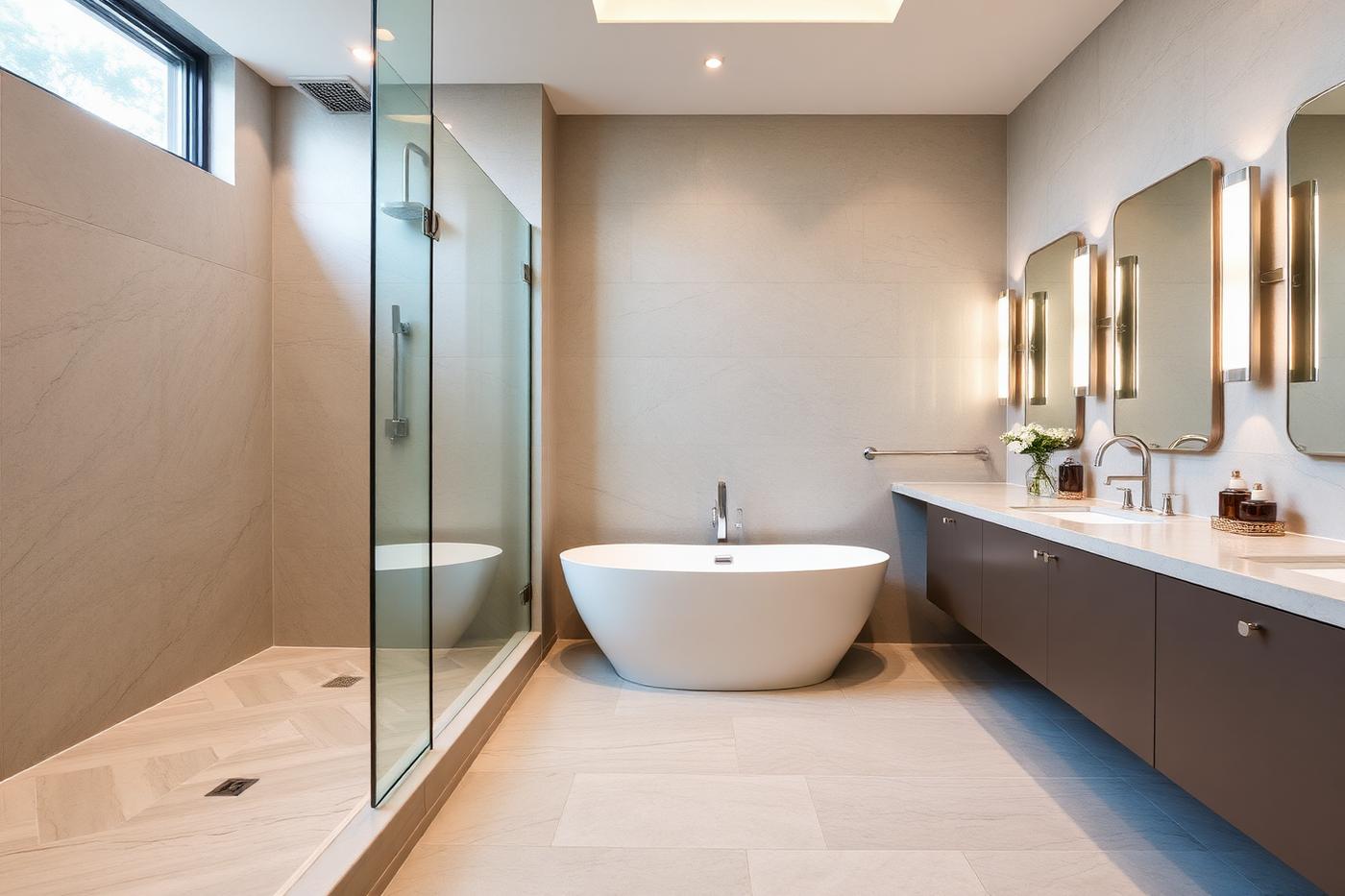 Putney Driveway — Bathroom finishes