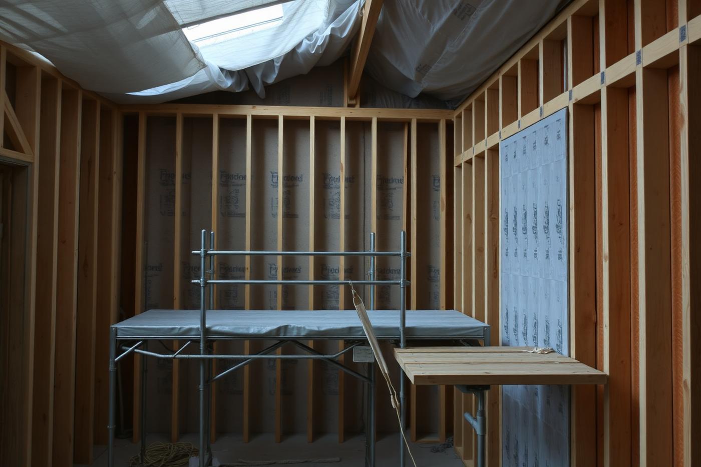 Brixton Electrical — First fix underway