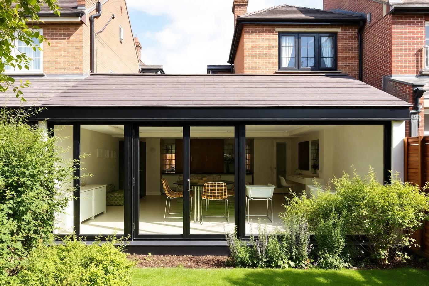 Hampstead Heating — Rear elevation